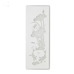 Applique da parete moderna e contemporanea, luce ambientale, LED integrato 22 W, 18 x 3 x 47 cm