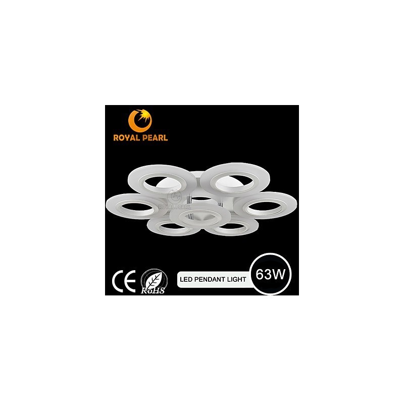 Lampada a sospensione LED 63 W in acrilico