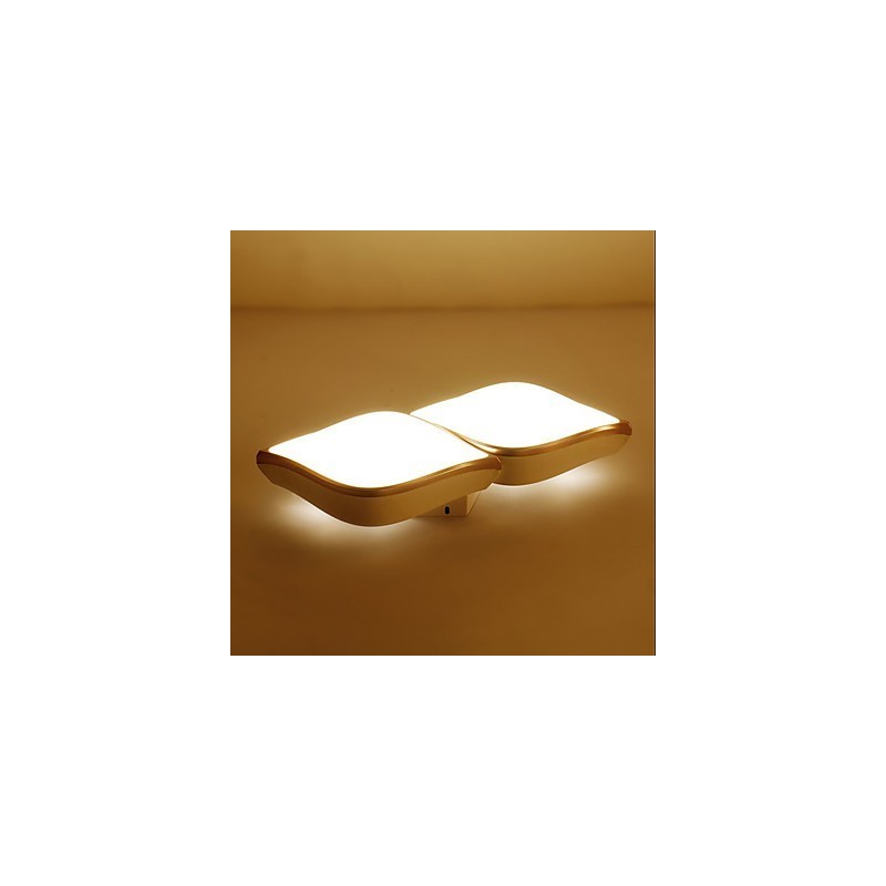 Applique da parete LED integrata moderna contemporanea dipinta luce ambientale 12 W 22x10x43 cm