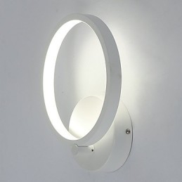 Applique da parete LED integrato moderna contemporanea mini ad arco