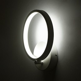 Applique da parete LED integrato moderna contemporanea mini ad arco