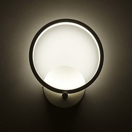 Applique da parete LED integrato moderna contemporanea mini ad arco