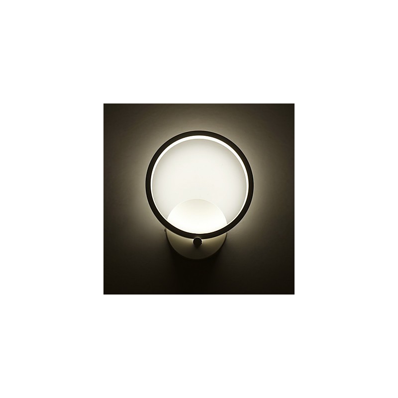 Applique da parete LED integrato moderna contemporanea mini ad arco