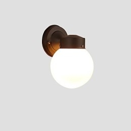 Applique da parete mini moderna contemporanea finitura in ossido nero luce ambientale