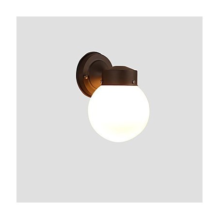 Applique da parete mini moderna contemporanea finitura in ossido nero luce ambientale