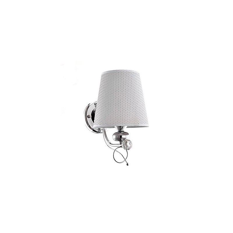 Applique da parete LED moderna contemporanea mini luce ambientale protezione occhi galvanizzata
