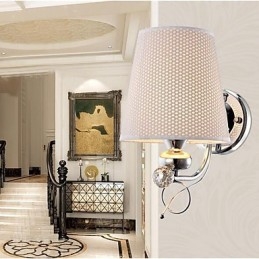 Applique da parete LED moderna contemporanea mini luce ambientale protezione occhi galvanizzata
