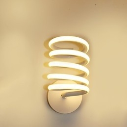 Applique da parete LED in alluminio moderna minimalista 27 W 15x22x22 cm