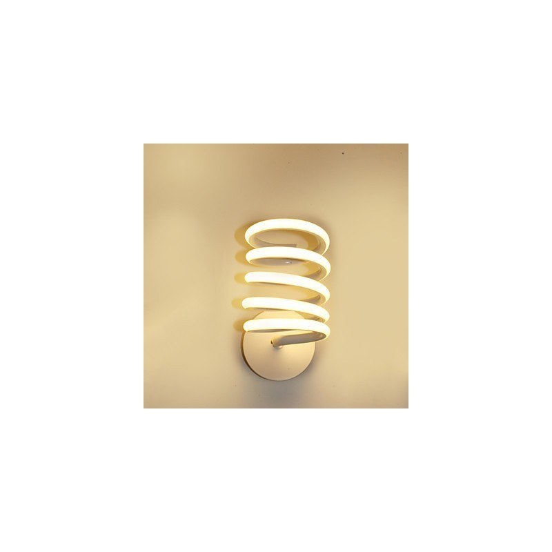 Applique da parete LED in alluminio moderna minimalista 27 W 15x22x22 cm