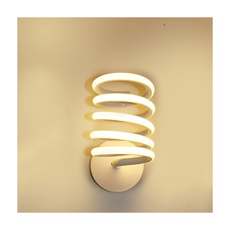Applique da parete LED in alluminio moderna minimalista 27 W 15x22x22 cm
