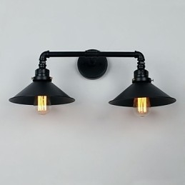 Applique da parete rustica mini dipinta stile moderno contemporaneo country retrò