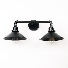 Applique da parete rustica mini dipinta stile moderno contemporaneo country retrò