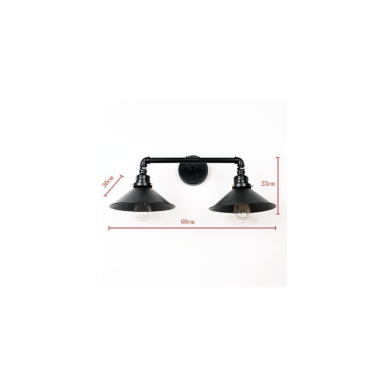 Applique da parete rustica mini dipinta stile moderno contemporaneo country retrò