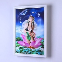 Applique da parete moderna contemporanea con luce ambientale e LED integrato 12 W