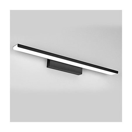 Applique da specchio bagno LED 32 W in alluminio e acrilico, 81 x 8,5 x 5 cm