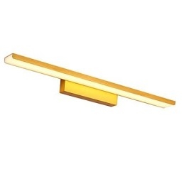 Applique da specchio bagno LED 32 W in alluminio e acrilico, 81 x 8,5 x 5 cm