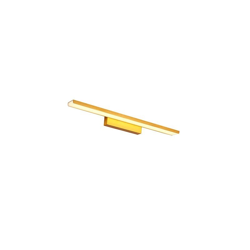 Applique da specchio bagno LED 32 W in alluminio e acrilico, 81 x 8,5 x 5 cm