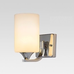 Applique da parete moderna in metallo e vetro, montaggio a filo e a soffitto