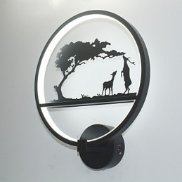 Applique da parete moderna in alluminio con LED integrato 19 W, 30 x 9 cm