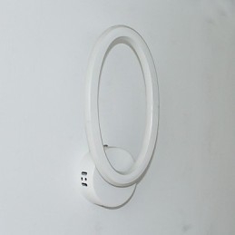 Applique da parete LED in alluminio per interni 24 W