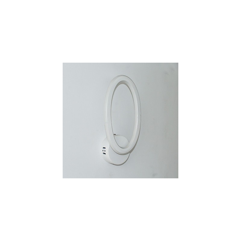 Applique da parete LED in alluminio per interni 24 W