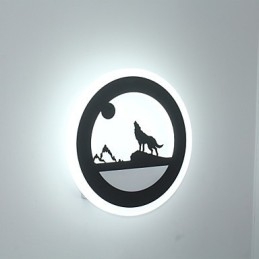 Applique da parete LED integrata minimalista moderna per camera da letto e scale 28 cm