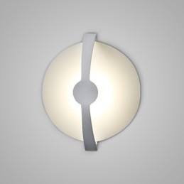 Applique da parete in ferro battuto Lodge rustica dipinta LED integrato 5 W