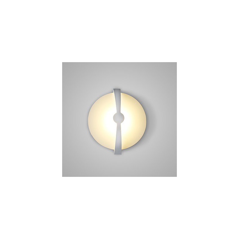 Applique da parete in ferro battuto Lodge rustica dipinta LED integrato 5 W
