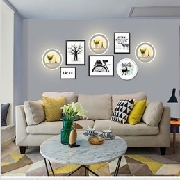 Applique da parete LED moderna minimalista per soggiorno e camera da letto