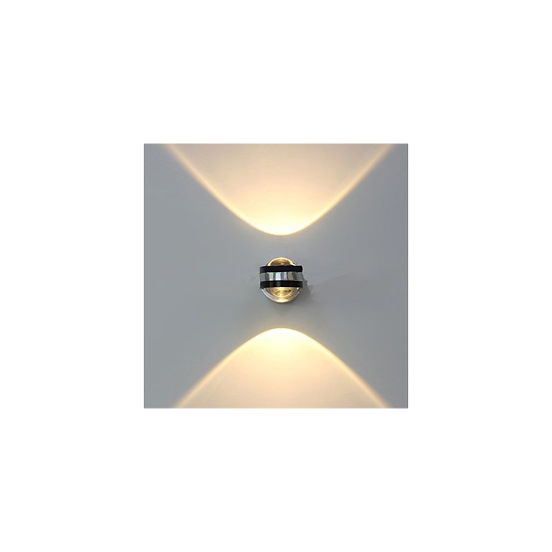 Applique da parete LED integrato luce ambientale multicolore stile mini 10 x 10 x 7,5 cm