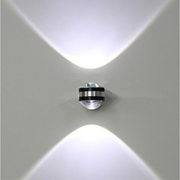 Applique da parete LED integrato luce ambientale multicolore stile mini 10 x 10 x 7,5 cm