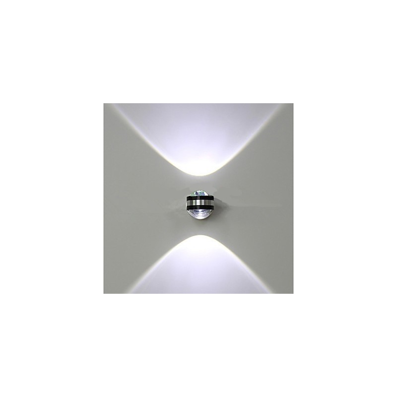 Applique da parete LED integrato luce ambientale multicolore stile mini 10 x 10 x 7,5 cm