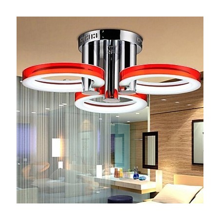 Lampadario LED a filo moderno contemporaneo cromato in metallo