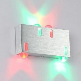 Applique da parete LED integrato moderna contemporanea finitura altri 16 x 3 x 10 cm