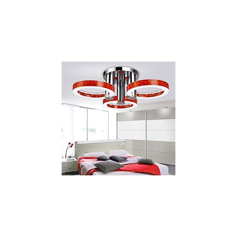 Lampadario LED a filo moderno contemporaneo cromato in metallo