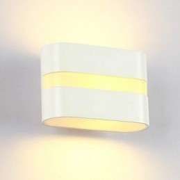 Applique da parete moderna contemporanea con LED integrato luce ambientale finitura altri