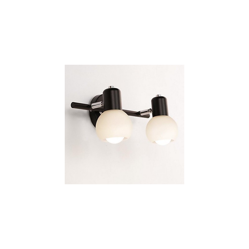 Applique da parete moderna contemporanea con luce ambientale finitura altri 30 cm E27