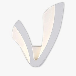Applique da parete LED integrata moderna contemporanea, luce ambientale, 33 × 20 × 5 cm