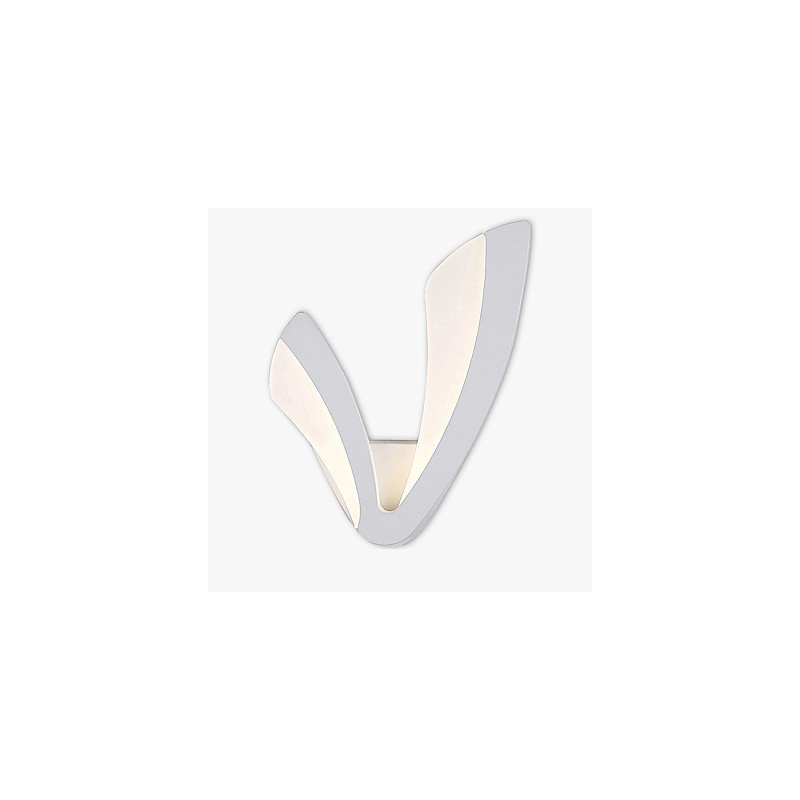 Applique da parete LED integrata moderna contemporanea, luce ambientale, 33 × 20 × 5 cm