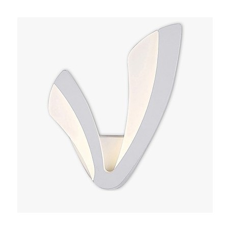 Applique da parete LED integrata moderna contemporanea, luce ambientale, 33 × 20 × 5 cm