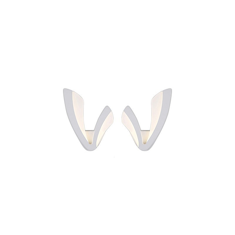 Applique da parete LED integrata moderna contemporanea, luce ambientale, 33 × 20 × 5 cm