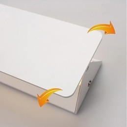 Applique da parete moderna regolabile in alluminio per camera da letto, soggiorno e sala da pranzo