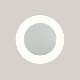 Applique da parete LED integrata 9 W luce ambientale 20 x 20 x 4 cm