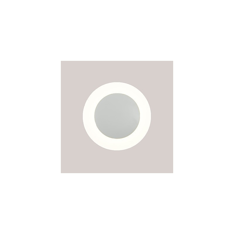 Applique da parete LED integrata 9 W luce ambientale 20 x 20 x 4 cm