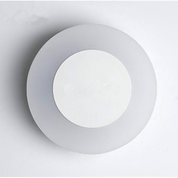 Applique da parete LED integrata 9 W luce ambientale 20 x 20 x 4 cm
