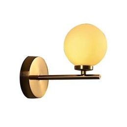 Applique da parete mini moderna contemporanea elettroplaccata luce ambientale G4