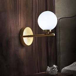 Applique da parete mini moderna contemporanea elettroplaccata luce ambientale G4