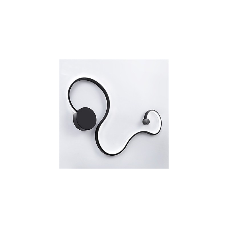 Applique da parete moderna in metallo e acrilico con LED integrato 33 W