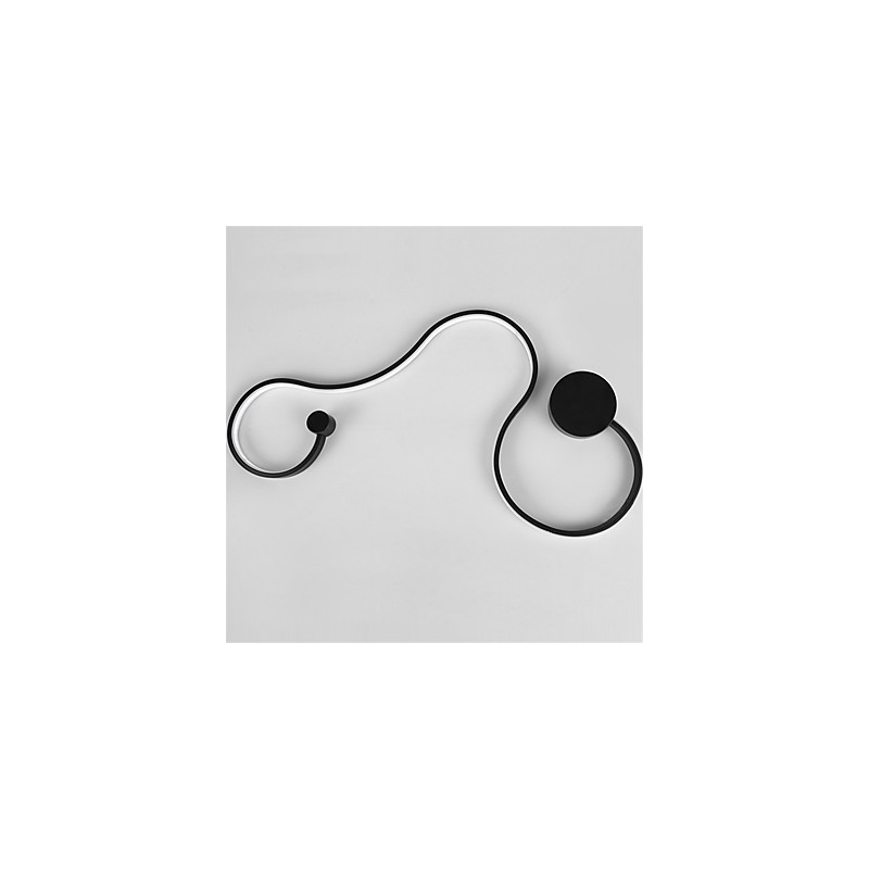 Applique da parete moderna in metallo e acrilico con LED integrato 33 W