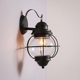 Applique da parete moderna mini con finitura verniciata e vetro